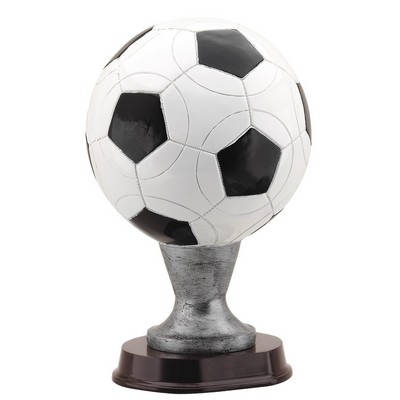 Soccer Ball Sculpture - 12" Tall