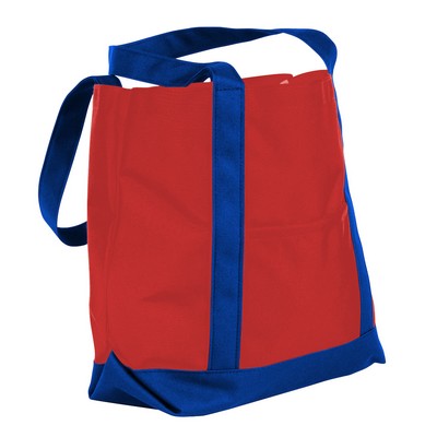 Reinforced Dyed Duck Canvas Boat Tote (14"x15")