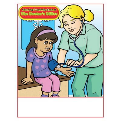 Doctors Office Imprintable Coloring and Activity Book