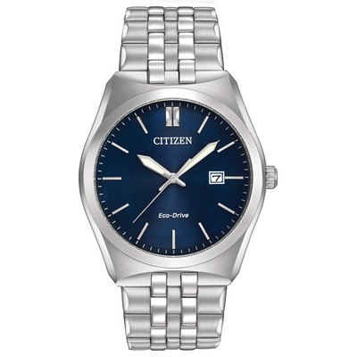 Citizen® Men's Corso Series w/Eco Drive Blue Dial Watch