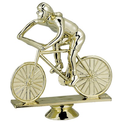 Female Cyclist Trophy Figure