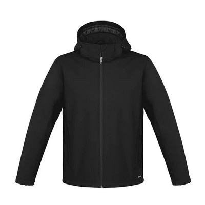 Hurricane Men's Insulated Softshell Jacket w/Detachable Hood