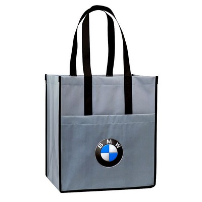 Custom 120g Laminated Non-Woven PP Tote Bag 13"x15"x10"