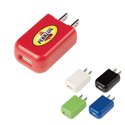 Ul Listed Rectangular Usb A/c Adapter