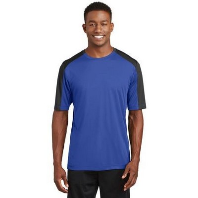 Sport-Tek® Men's PosiCharge® Competitor™ Sleeve-Blocked Tee