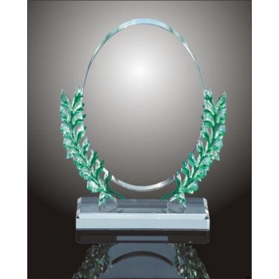 Oval Leaf Award, 10 1/4" H