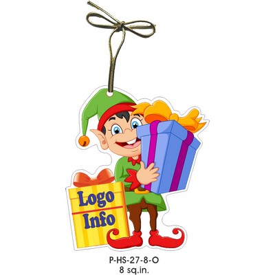 Elf Promotional Ornament (8 Square Inch)