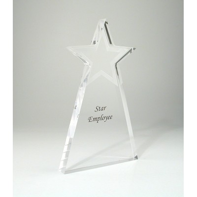 Star Lucite® Embedment Award (6" x 10" x 1")