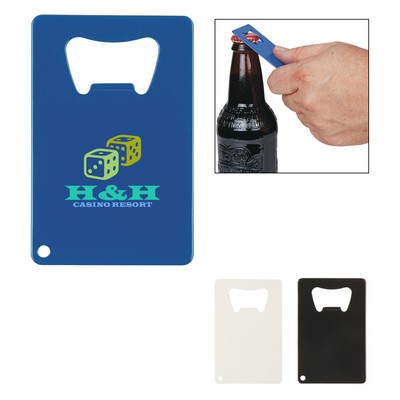 Credit Card Shaped Bottle Opener