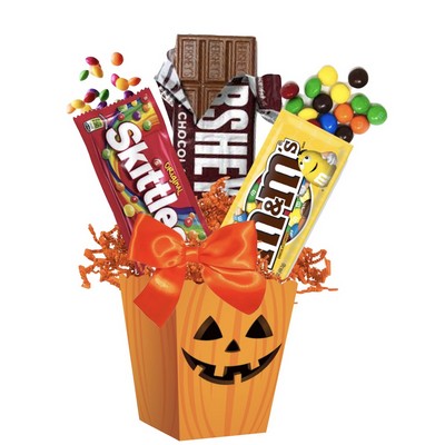 Halloween Pumpkin Candy Basket