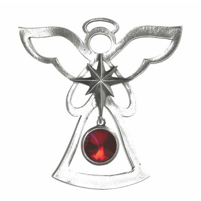 Birthstone Angel Ornament - January