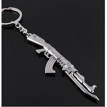 Gun Shaped Key Chain