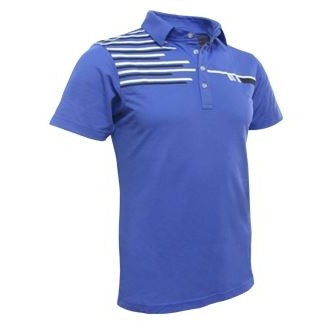 Men's CoolTech Polo Short w/Contrast Shoulder Striping