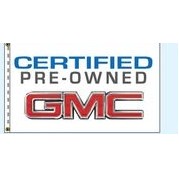 Authorized Dealer Free Flying Drape Flags (Certified Pre-Owned GMC®) (2.5' x 3.5')