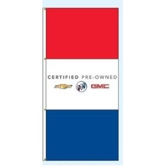 Double Faced Free Flying Drape Flags (Certified Pre-Owned Chevy®/Buick®/GMC®)