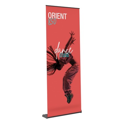 Orient 850 Black Retractable Banner Stand