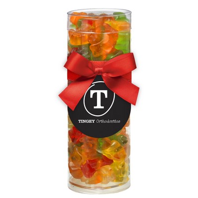 Elegant Gift Tube w/ Gummy Bears