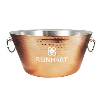 BREKX Anchored Beverage Tub in Rose Copper