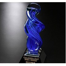 Blue Whirlwind Award 13-3/4"