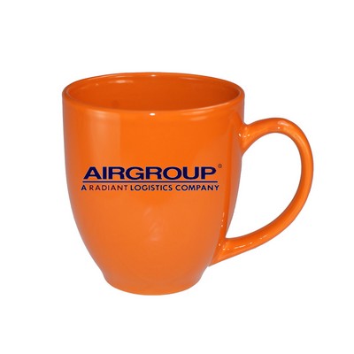 15 Oz. Cancun Bistro Mug (Orange)