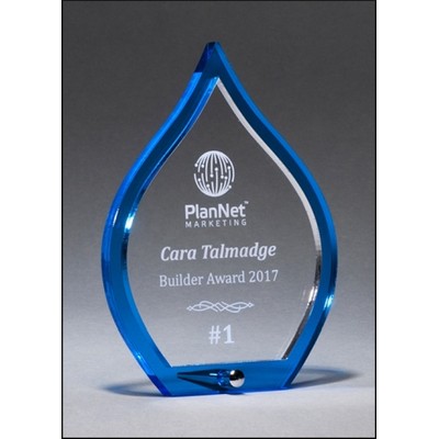 Blue Flame Acrylic Award (4.5"x6.5")