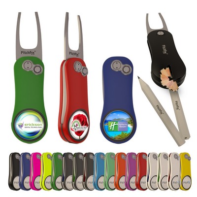 Pitchfix ® Hybrid 2.0 Golf Divot Repair Tool