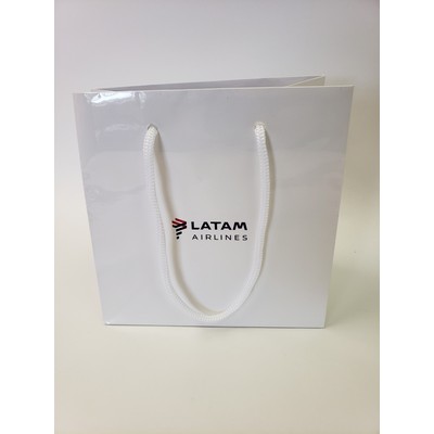 Full Color Printed Gloss Laminated Eurotote Bag (6½"x3½"x6½")