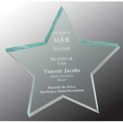 Star Paper Weight Acrylic Award