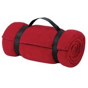 Port Authority® Value Fleece Blanket w/Strap