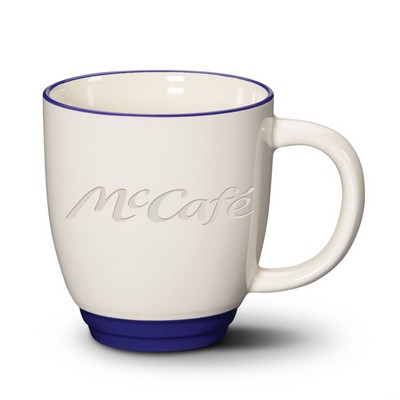 Kentucky Mug - 14oz Almond/Cobalt