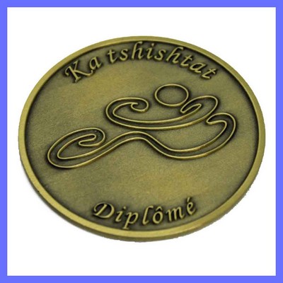 Die Cast Antiqued Custom Medallions (1.25'')