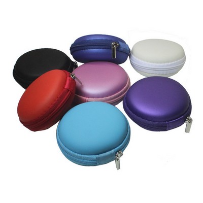 Round Headphone Case