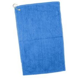 100% Cotton One Side Velour Towel w/Reverse Terry Side & Dobby Border Hem