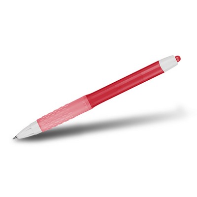 Uniball 207 Fashion Red/Red Ink Retractable Gel Pen