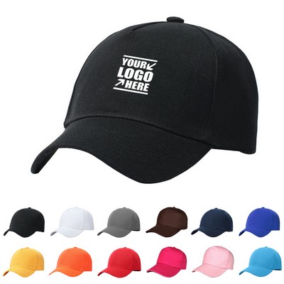 5 Panels Sports Baseball Cap