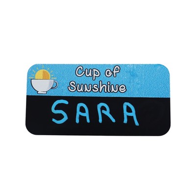 Chalkboard Name Badge