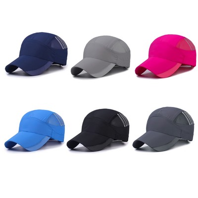 Quick Dry Mesh Cap Sun Baseball Cap