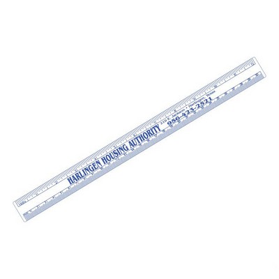 12" Flexible Plastic Ruler