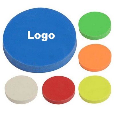 Round Eraser 1/4" Thickness