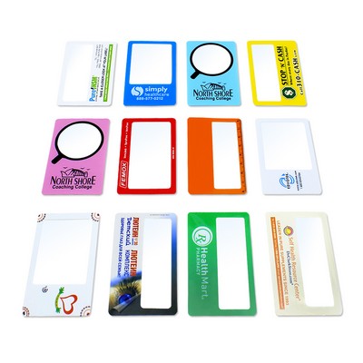 Full Color Printed Bookmark Magnifier