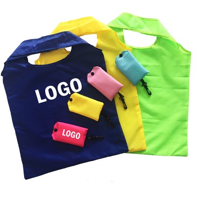 Polyester Shopping Bag With Small Pouch