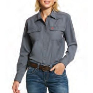 FR Featherlight Gunmetal Work Shirt