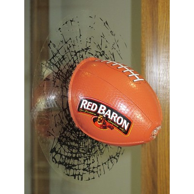 Inflatable Football Crashing Window Cling