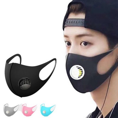 Reusable 3D Anti Dust Mask w/Breathing Valve