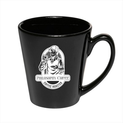 12 oz. Ceramic Lotta Latte Mug (1 Color Imprint)