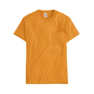 Hanes® Workwear Short Sleeve Pocket Tee