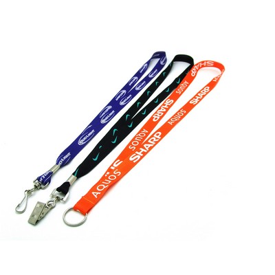 Silkscreened Flat Lanyard w/ 3-Day Rush Service