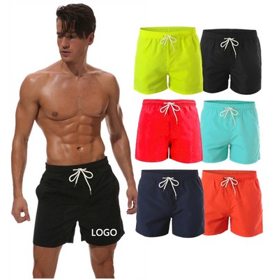 2 In 1 Quick Dry Beach Men Board Shorts