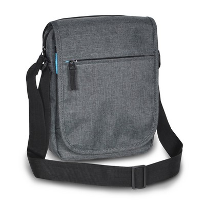 Everest Charcoal Gray/Black Utility Bag with Tablet Pocket