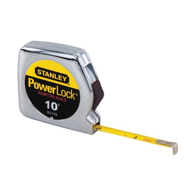 Stanley Tools 10' PowerLock® Pocket Tape Measure (with Diameter Scale)